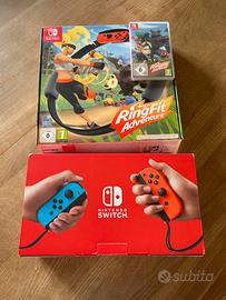 Nintendo Switch + RingFit Adgenture