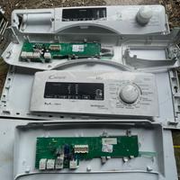 Scheda e mascherina touch per lavatrice candy