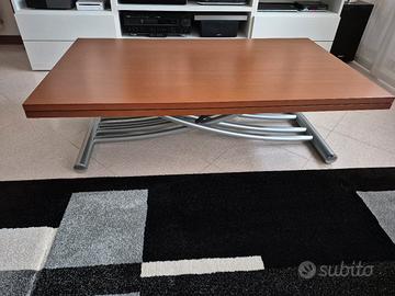 Tavolino rialzabile e allungabile