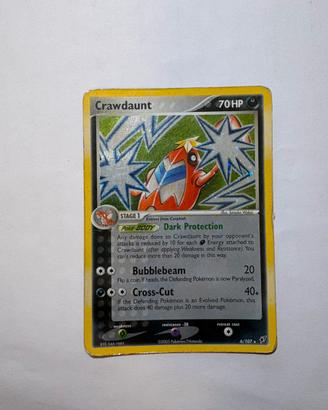 Crawdaunt 6/107 carte pokemon