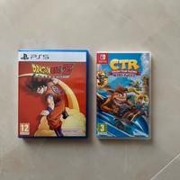 Dragon Ball Kakarot (PS5) + Crash CTR (Switch)