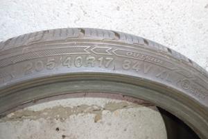 Gomme termiche 205 40 17 84 V XL