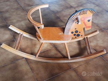 Cavallino Dondolo vintage anni 70