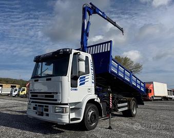 Iveco EuroCargo 120E18 Gru + Ribaltabile