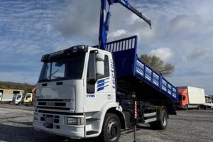 Iveco EuroCargo 120E18 Gru + Ribaltabile