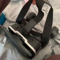 Casco VR realta aumentata per videogiochi o video