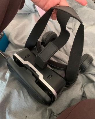 Casco VR realta aumentata per videogiochi o video