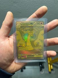 Mega Charizard x ex gold