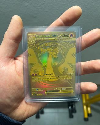 Mega Charizard x ex gold