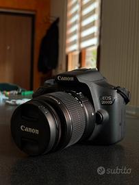 Canon EOS 2000d + Custodia Fondina