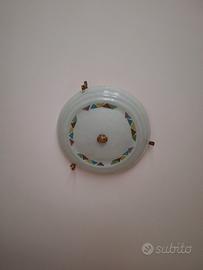 plafoniera in vetro (possibilità di installazione)