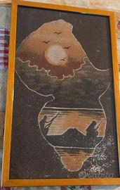 Quadro decorativo africa