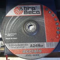 STOCK DISCHI SBAVO DA 230X6 METALLO FERRO X FLEX