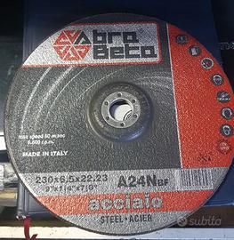 STOCK DISCHI SBAVO DA 230X6 METALLO FERRO X FLEX