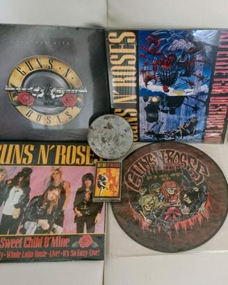 DISCHI LP PICTURE DISC CASSETTE GUNS ROSES