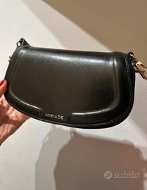 Borsa tracolla nera Miriade