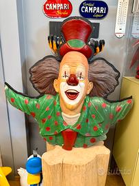 Sagoma Clown in resina degli Anni '60