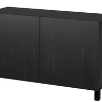 BESTÅ Ikea Marrone-Nero
