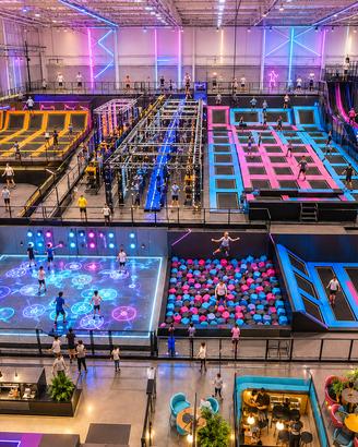 Trampoline Park su Misura - Fabbrica 100% Italiana