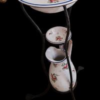 Portacatino in ferro battuto