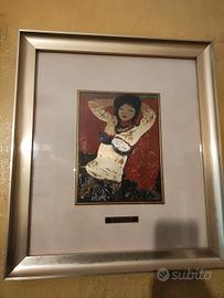 Dipinto DONNA GIAPPONESE di Fiume