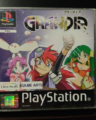 Grandia PS1 Play Station 1