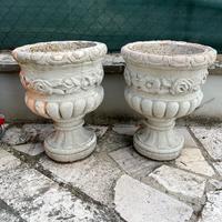 Vaso da giardino in cemento anni 80