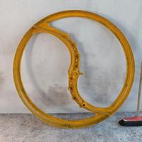 Simbolo YIN YANG grande di ghisa 110 cm