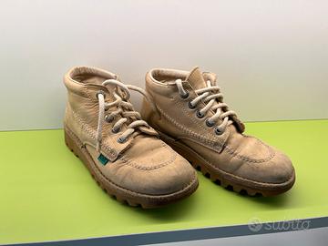 Scarpe Kickers n.37 beige