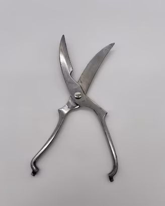 Cesoia Trinciapollo Vintage in Acciaio Inox