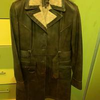 Cappotto invernale da donna in vera pelle
