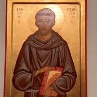 icona bizantina San Francesco 