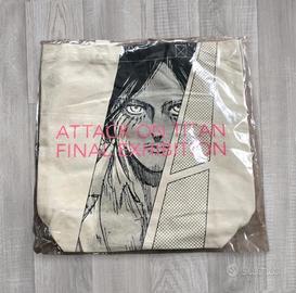 Tote bag Attack On Titan Original Art Exhibition