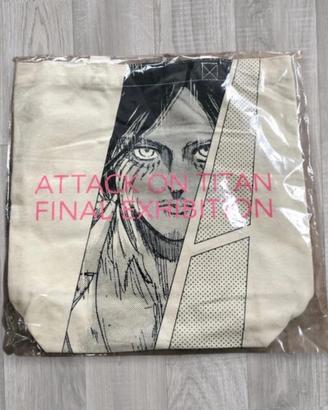 Tote bag Attack On Titan Original Art Exhibition