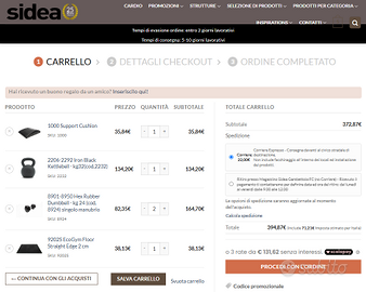 SIDEA Training Kit (Dumbbell/Kettlebell/AbMat/Mat)