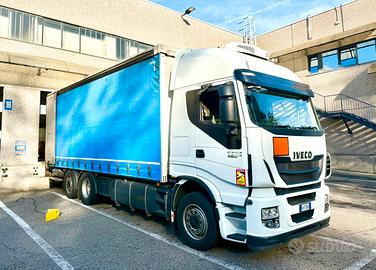 Motrice IVECO STRALIS Hi-Way 3 assi telonato Euro6