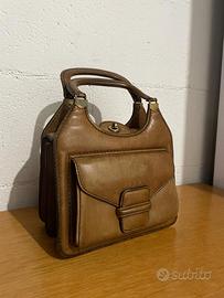 👜 Borsetta Vintage Originale Anni '60 Vera Pelle