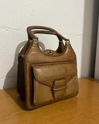 👜 Borsetta Vintage Originale Anni '60 Vera Pelle