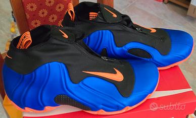 Scarpe Nike Air Flightposite Blu-Arancione Tg 44