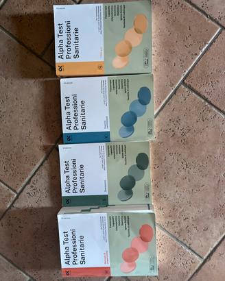 Libri alpha test professioni sanitarie 2023/2024