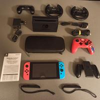 Nintendo Switch, 4 Joycon, Pro Controller e altro