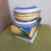 biscottiera in ceramica 