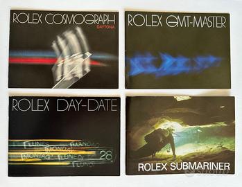 Libretti Rolex Daytona GMT Submariner Day-Date