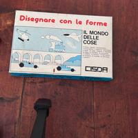 Gioco da tavolo-disegnare con le forme
