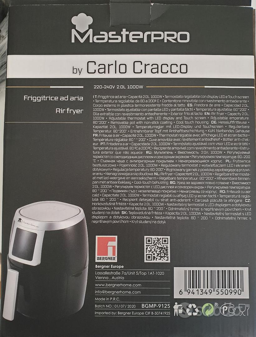 Friggitrice ad aria Master Pro by Carlo Cracco - Elettrodomestici In  vendita a Gorizia