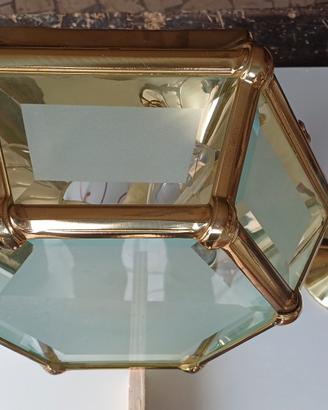 Plafoniera in ottone