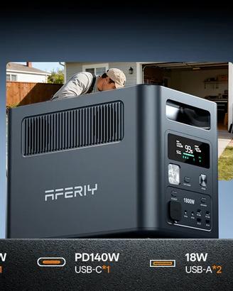 NEW Power Station AFERIY Nomad1800 Pro P180 1800W