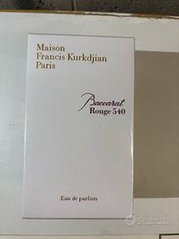 profumo Maison Francis Kurkdjian Baccarat Rouge 54