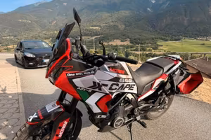 morini x cape 650 a2 incidentata 