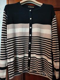 Maglione donna a righe